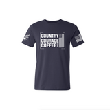 Country. Courage. Coffee. T-Shirt