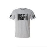 Country. Courage. Coffee. T-Shirt